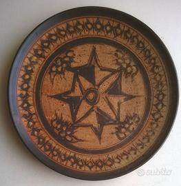 Piatto Decorativo in Ceramica Artigianale