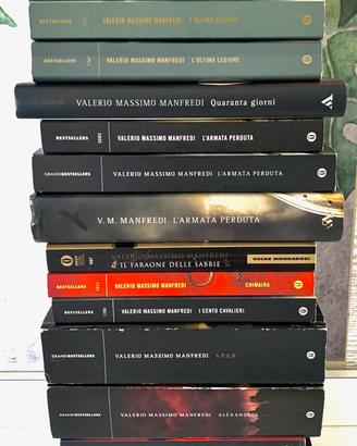 17 libri di Valerio Massimo Manfredi