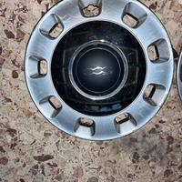 Copriruote Fiat 500 cromate