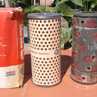 Vari filtri per olio vintage 