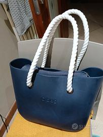obag blu scuro grande