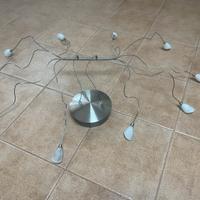 Lampadario + piantana a ragno (led)