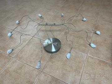 Lampadario + piantana a ragno (led)