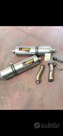 doppio scarico akrapovic  Aprilia 