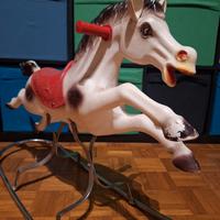 cavallo a dondolo vintage