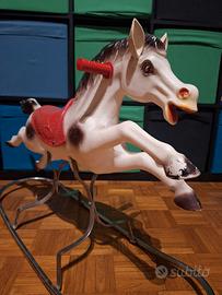 cavallo a dondolo vintage