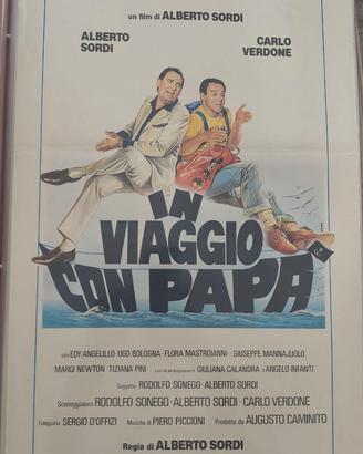 Poster locandina 33x70 film In Viaggio Con Papà