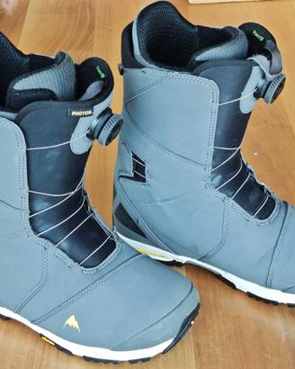 scarponi snowboard Burton Photon, taglia 43,5