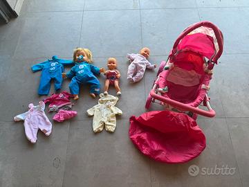 Giochi bambole/ carrozzina