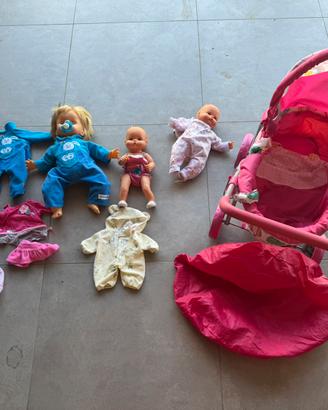 Giochi bambole/ carrozzina