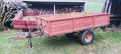 Rimorchio agricolo 1 asse