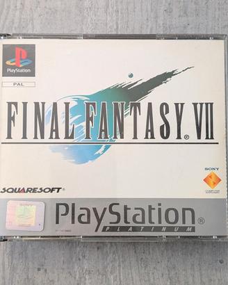 Final Fantasy VII Sony PS1 edizione Platinum 