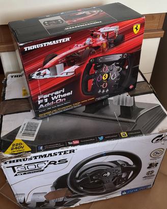 Thrustmaster T300rs, volante Ferrari F1 replica