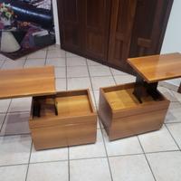 Coppia di comodini per camera da letto
