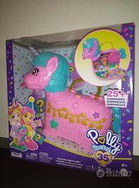 Polly Pocke pinata unicorno playset 25 accessori