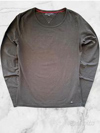 Maglietta Maniche Lunghe donna Nera Tommy Hilfiger
