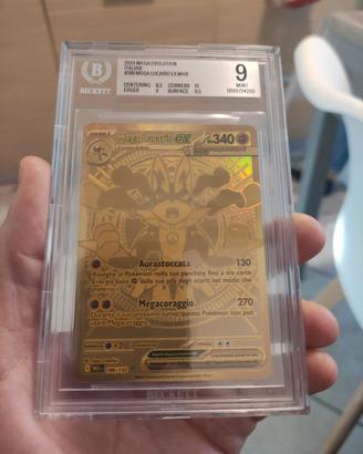 mega Lucario 188/132 mega evoluzione bgs 9