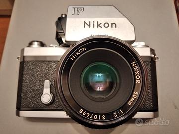 NIKON F Photomic FTn NIKKOR 50 f 2 seminuova 
