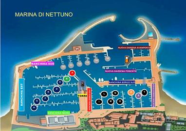 Posto barca Marina di Nettuno