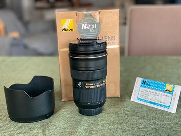 1 Nikon lens 24-70 mm f/2.8 CON GARANZIA !!!!