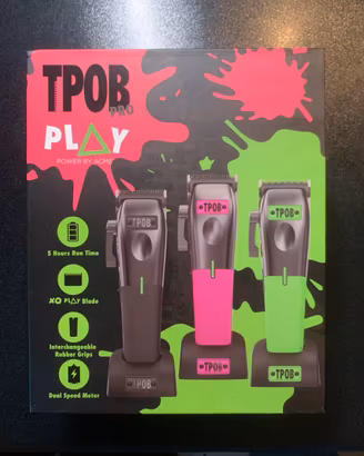TPOB Play: tagliacapelli professionale cordless