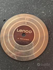 piatto giradischi lenco