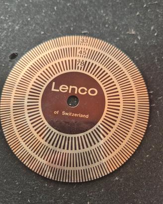 piatto giradischi lenco