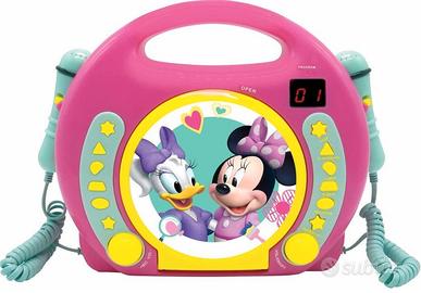 Disney Minnie, Lettore CD portatile con microfoni