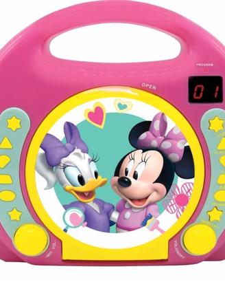 Disney Minnie, Lettore CD portatile con microfoni