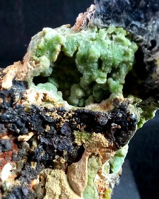 Piromorfite su galena argentifera 