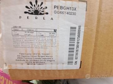 Piano Cottura a gas 4 fuochi inox Perla