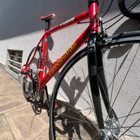 Bicicletta da corsa cannondale saeco