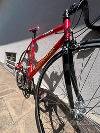 Bicicletta da corsa cannondale saeco
