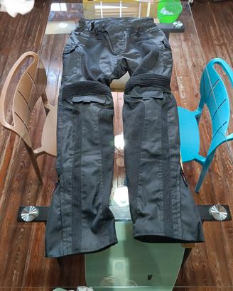 pantaloni moto 