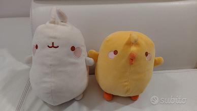 Peluches Molang e PiuPiu