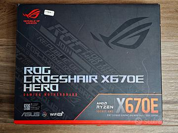 ASUS ROG Crosshair X670E Hero (Top di Gamma AM5)