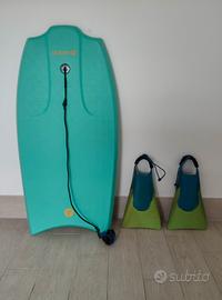 Bodyboard OLAIAN 100 + Pinne tg. 46/47