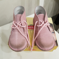 Scarpe da bimba colore rosa scamosciata n 26