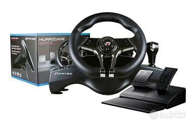 Volante con pedali e cambio Ps4-Ps3-Pc-Switch