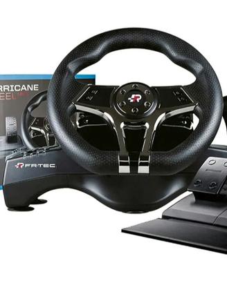 Volante con pedali e cambio Ps4-Ps3-Pc-Switch