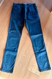 Pantaloni da uomo blu, taglia 32