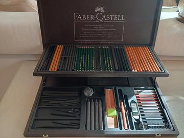 Valigetta in legno Faber-Castell matite da disegno
