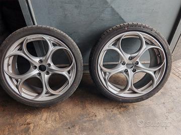 2 cerchi da 19 originali Alfa Romeo