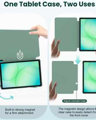 Custodia per Samsung Galaxy Tab A11 Plus 2025/ A9