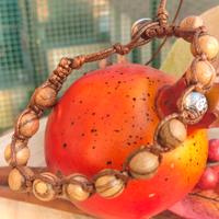 Bracciale Shamballa legno di Agar