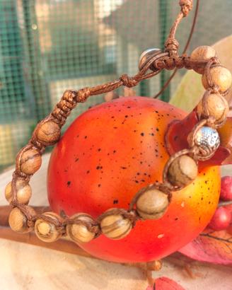 Bracciale Shamballa legno di Agar