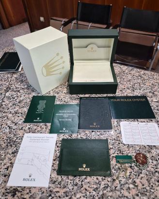 Corredo originale. Rolex Daytona