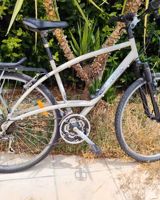 bici crossover triban decathlon  xl