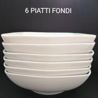 Servizio piatti da 6 in porcellana