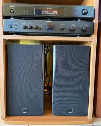 Impianto Hi-Fi: Rotel RA-04,Denon TU-1500AE,DALI 2